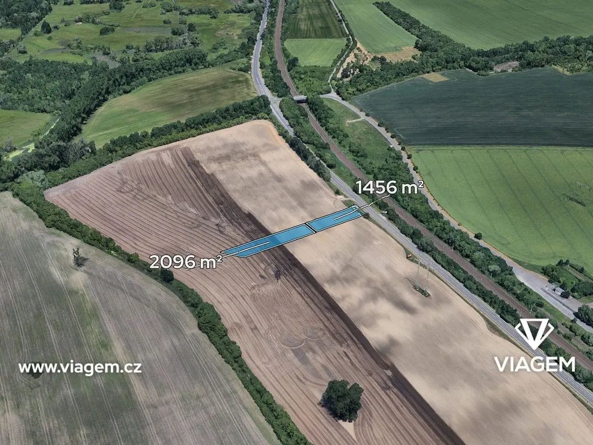 Prodej pozemku 3552 m², Tlumačov na Moravě · Tlumačov
