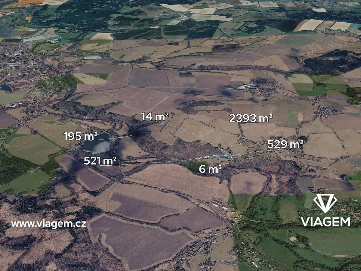 Prodej pozemku 1829 m², Smederov · Ždírec