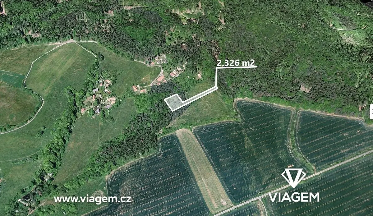 Prodej pozemku 2326 m², Vlkančice