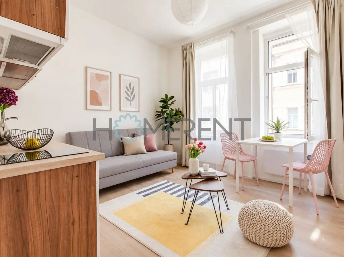 Pronájem bytu 1+kk 19 m², Kolmá · Vysočany