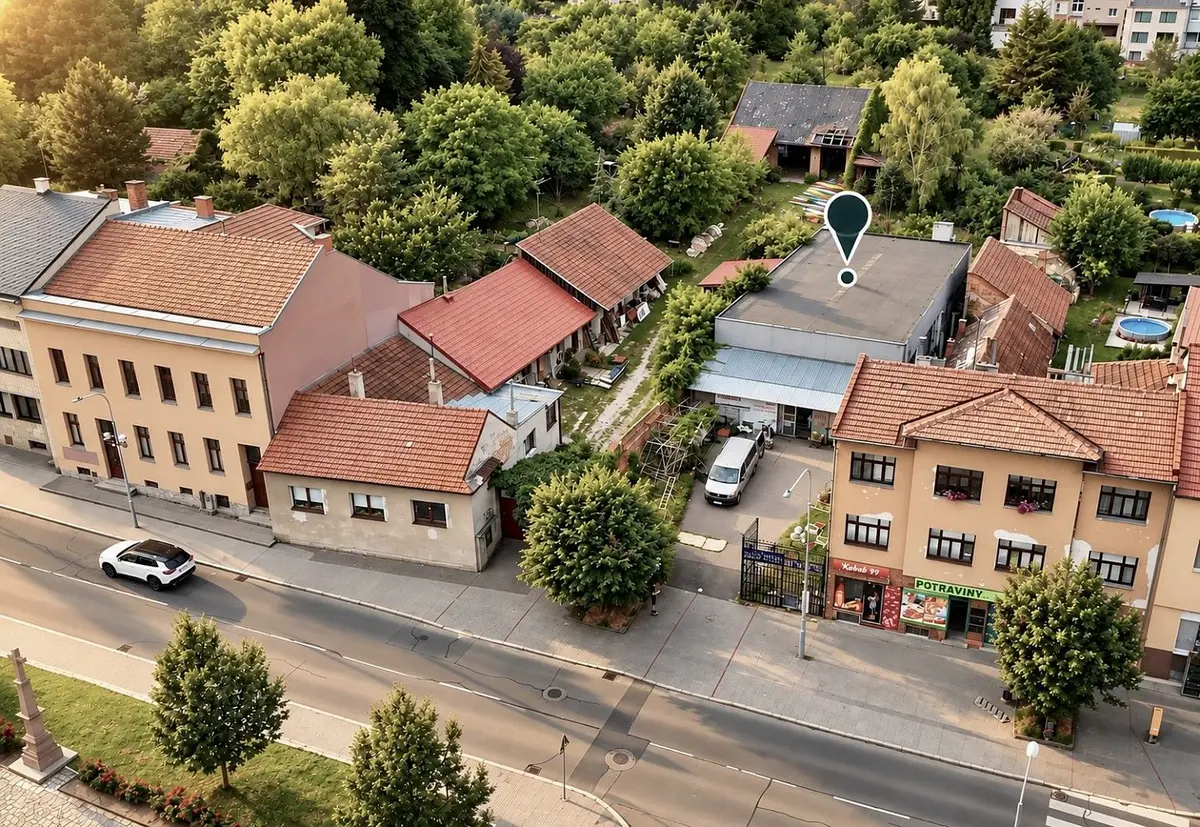 Prodej komerčního prostoru 303 m², náměstí Karla IV. · Líšeň · Brno