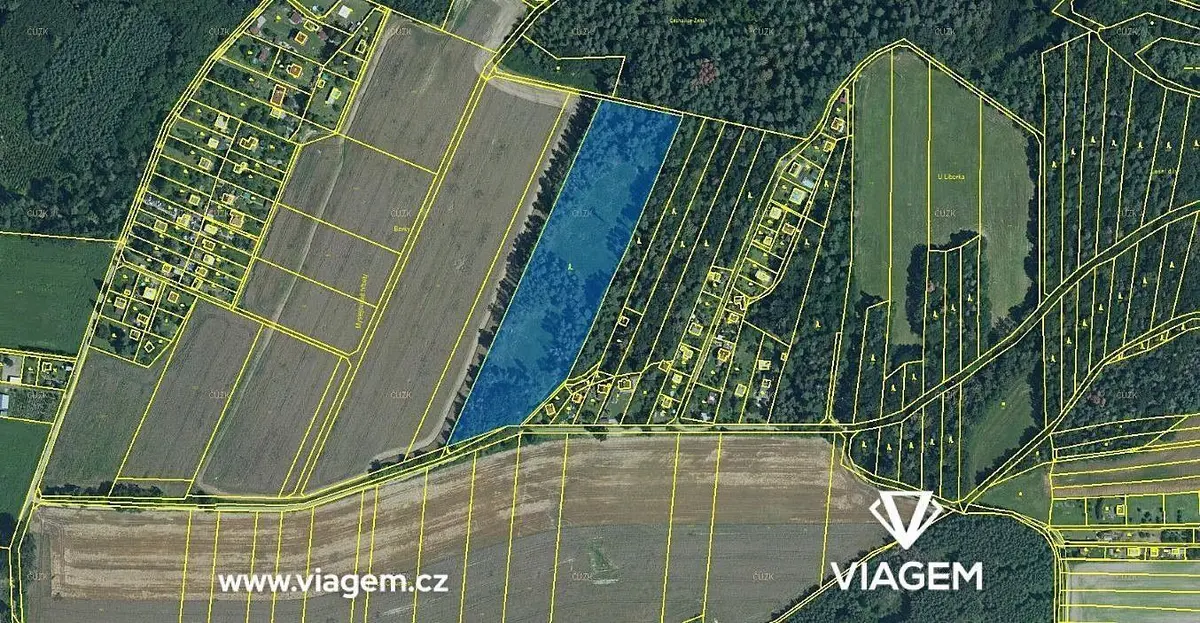 Prodej pozemku 3013 m², Krasice, Čechovice, Domamyslice · Prostějov