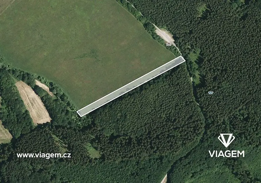 Prodej pozemku 1008 m², Horní Němčí