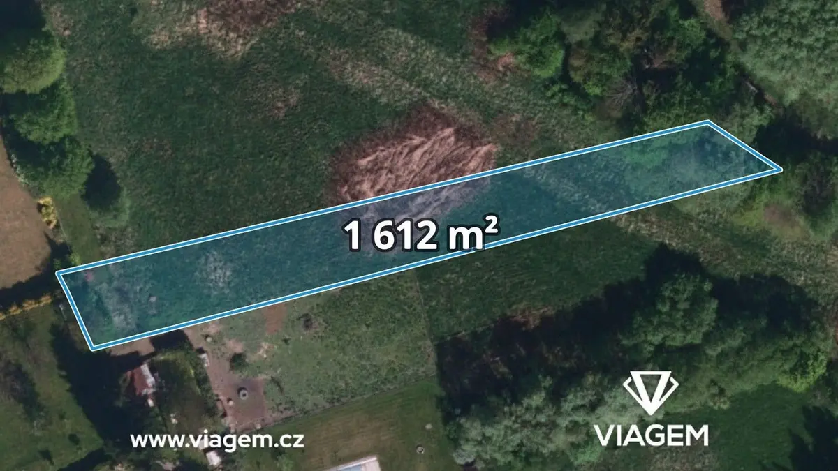 Prodej pozemku 1612 m², Horní Suchá