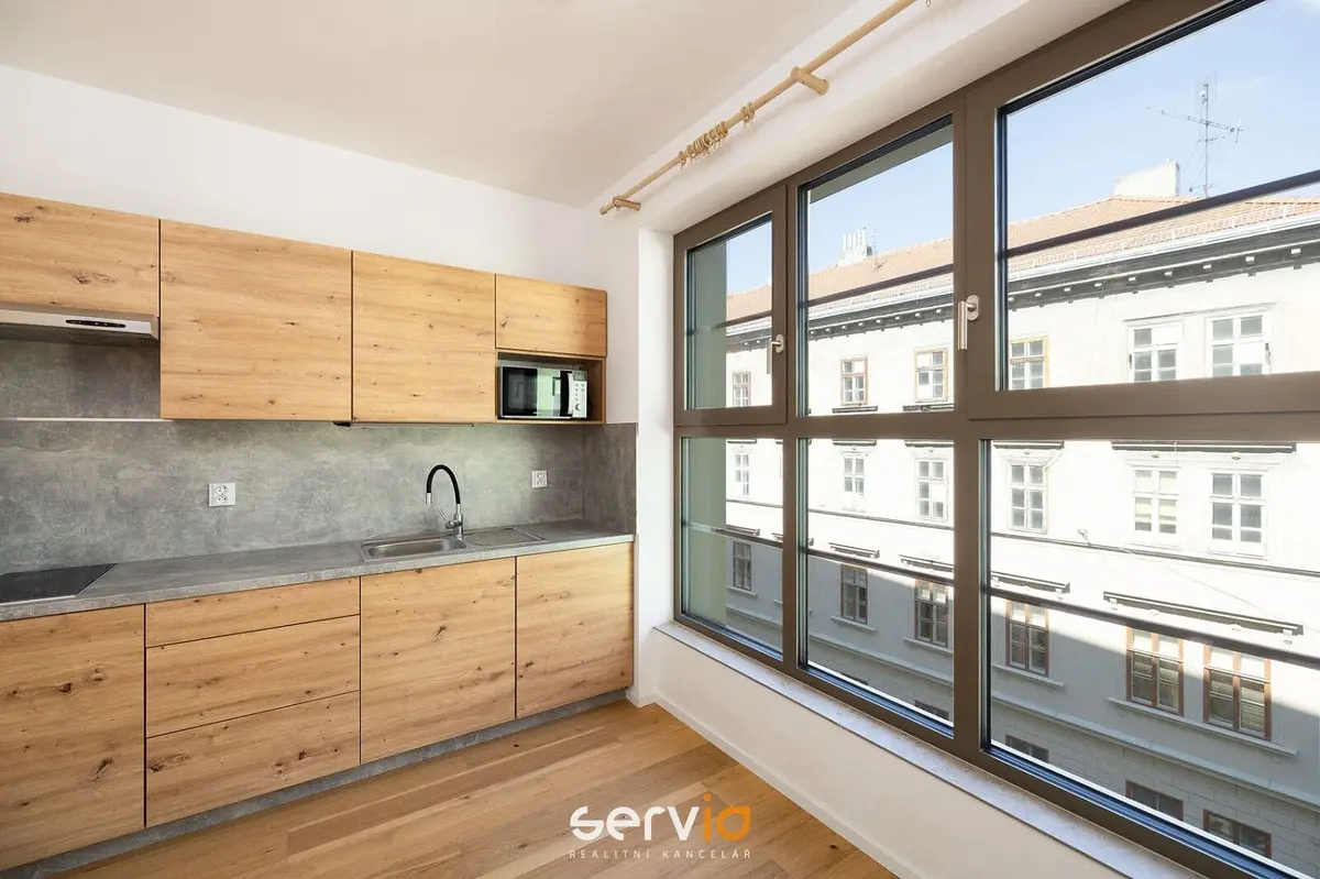 Pronájem bytu 1+kk 35 m², Bratislavská · Zábrdovice · Brno