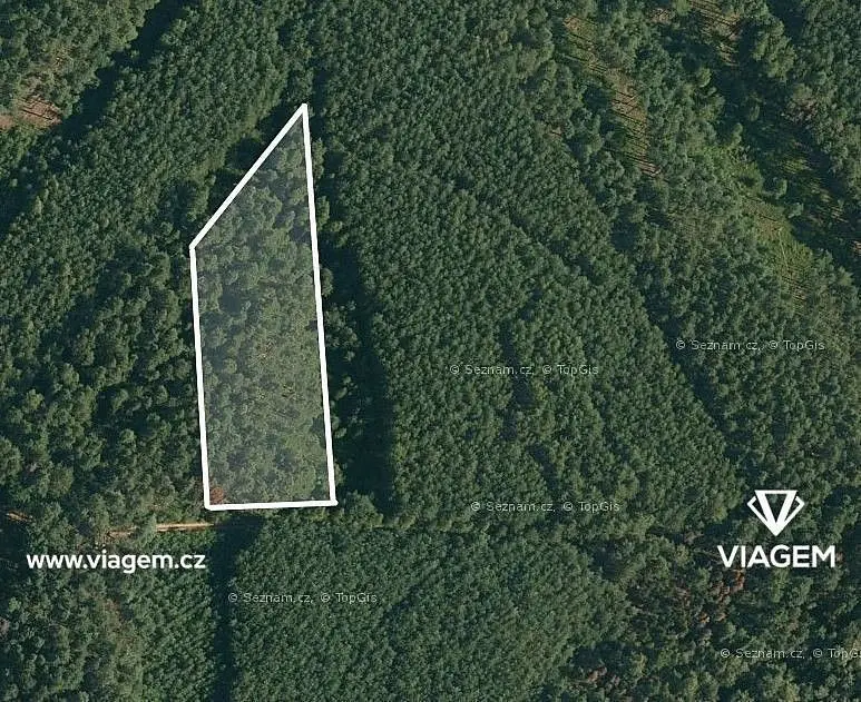 Prodej pozemku 1755 m², Vlastiboř u Soběslavi · Vlastiboř