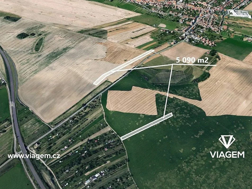 Prodej pozemku 1272 m², Kuchařovice