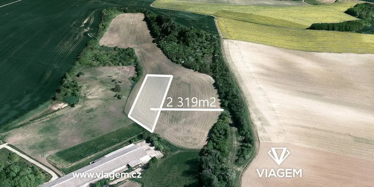 Prodej pozemku 1195 m², Dobročkovice