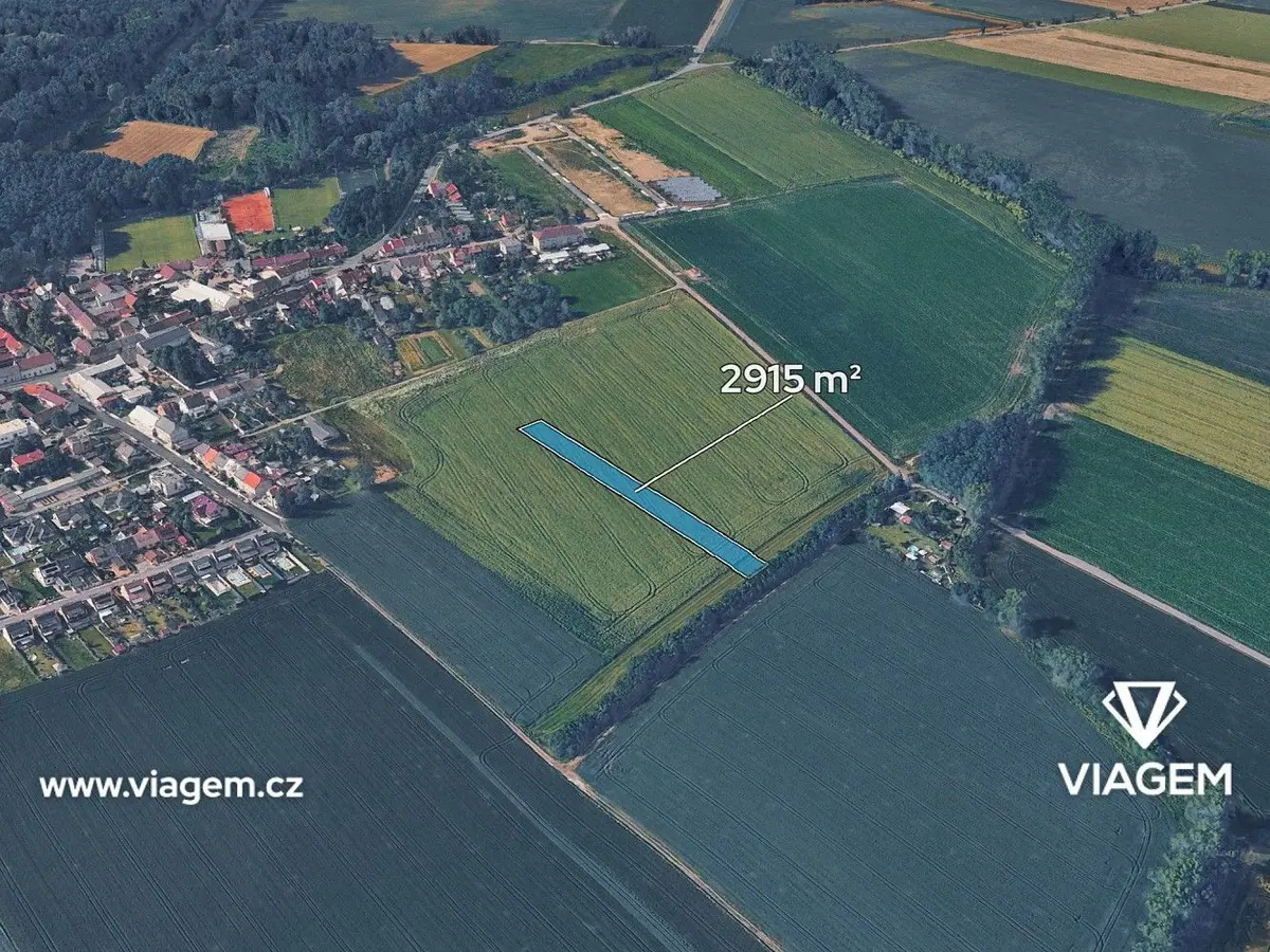 Prodej pozemku 971 m², Kozlovice u Přerova · Přerov
