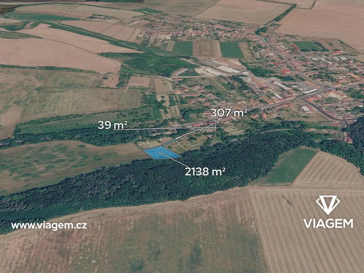 Prodej pozemku 557 m², Bechlín