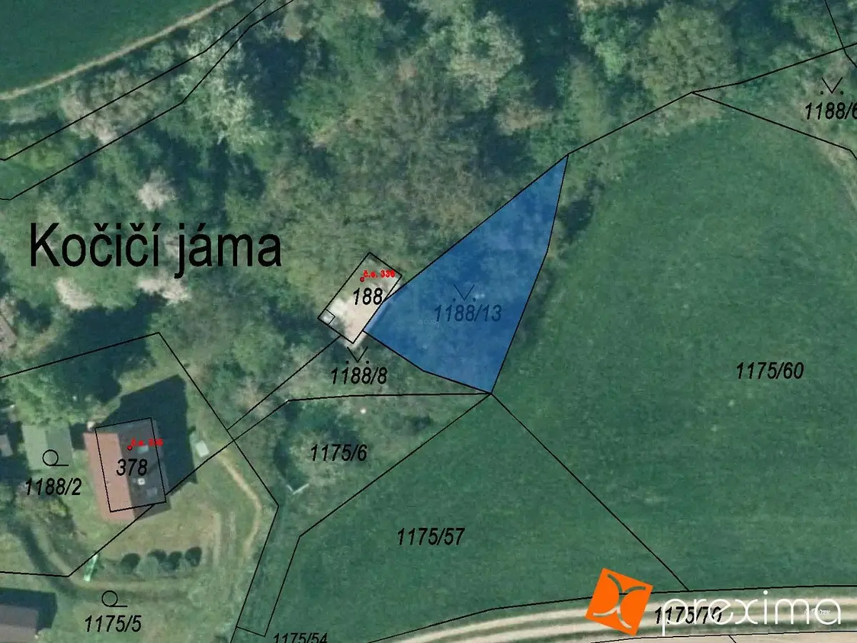Prodej pozemku 52 m², Pňovany
