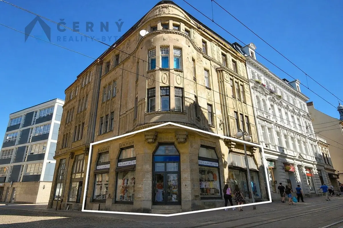 Prodej komerčního prostoru 266 m², Řeznická · Staré Město · Liberec