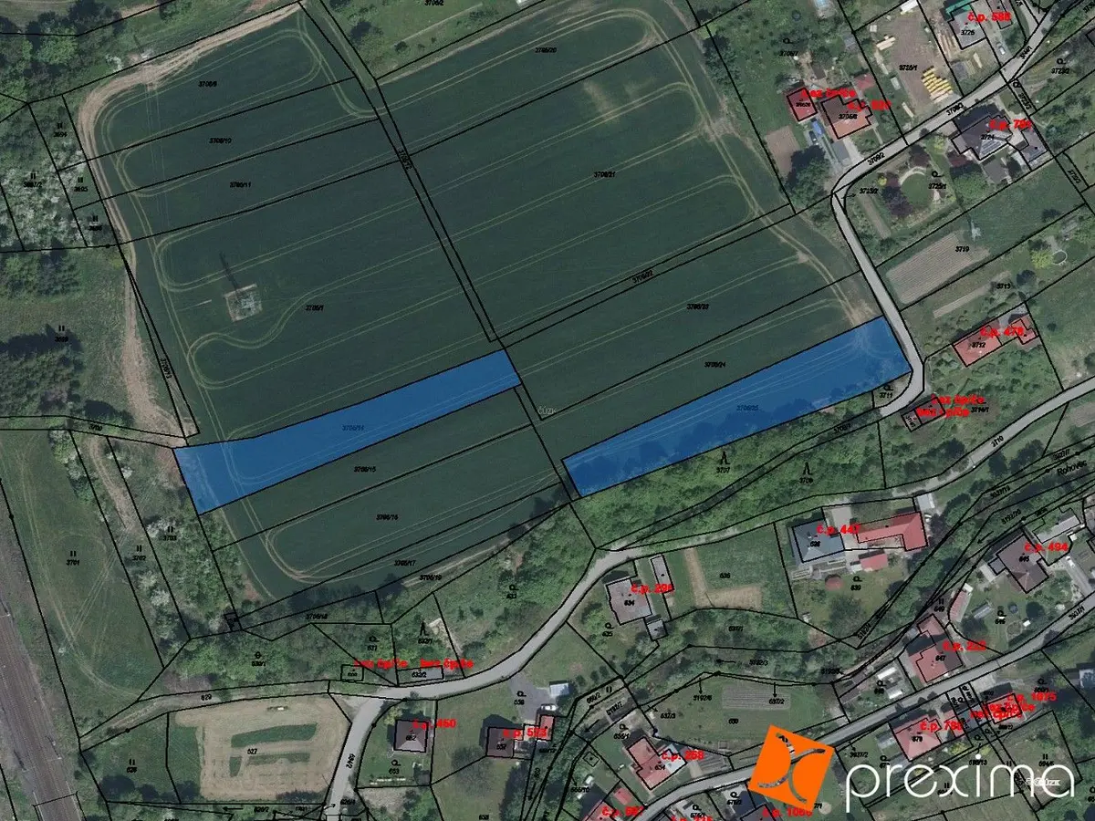 Prodej pozemku 329 m², Návsí