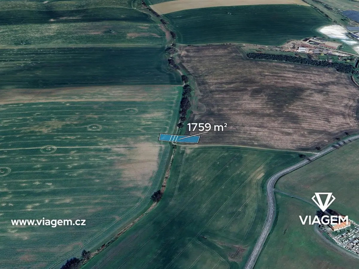 Prodej pozemku 439 m², Roštín