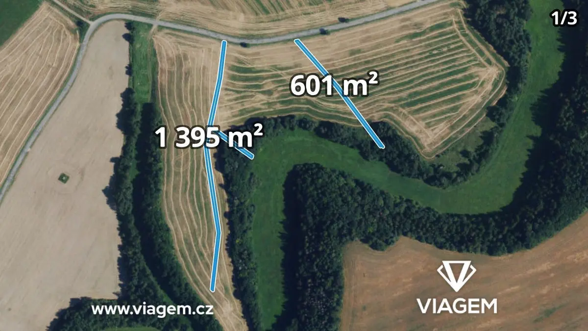 Prodej pozemku 1312 m², Otinoves