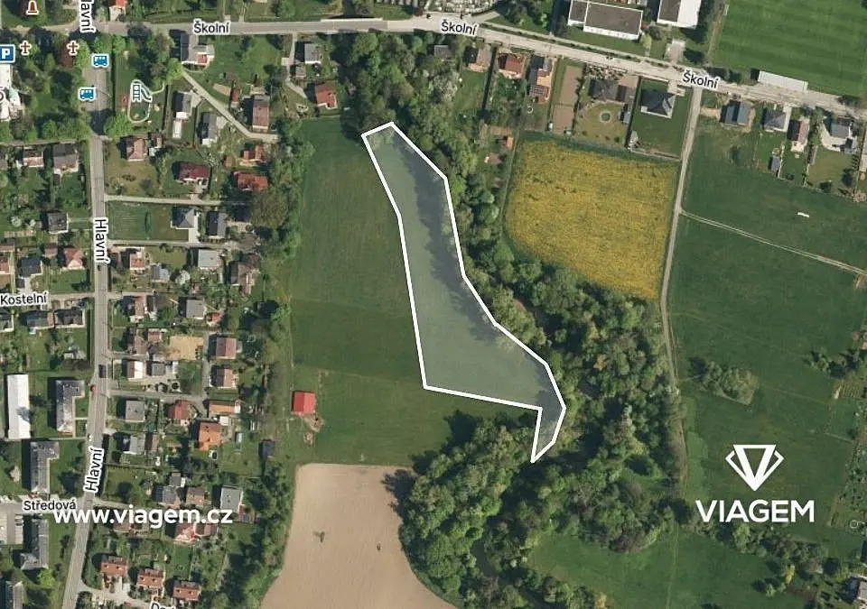 Prodej pozemku 9319 m², Albrechtice
