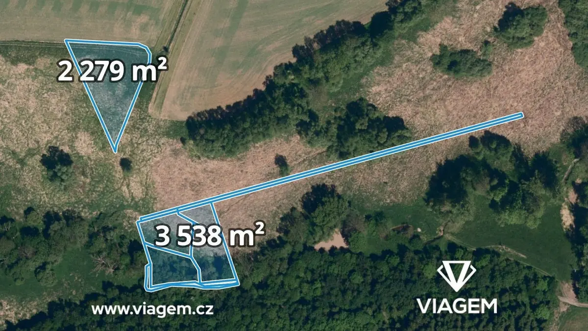 Prodej pozemku 5311 m², Štemplovec · Holasovice