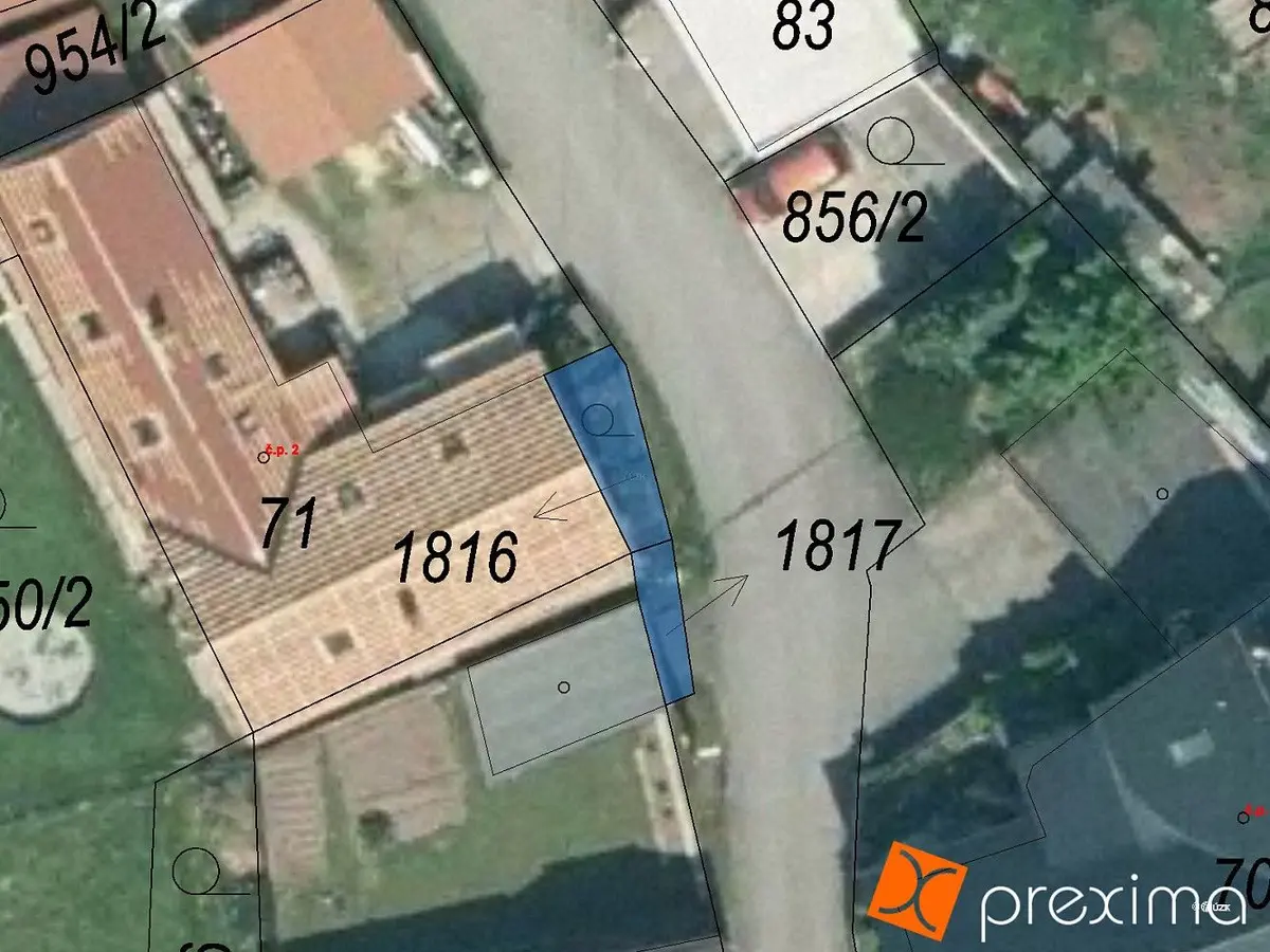 Prodej pozemku 1 m², Zálezly u Čkyně · Zálezly