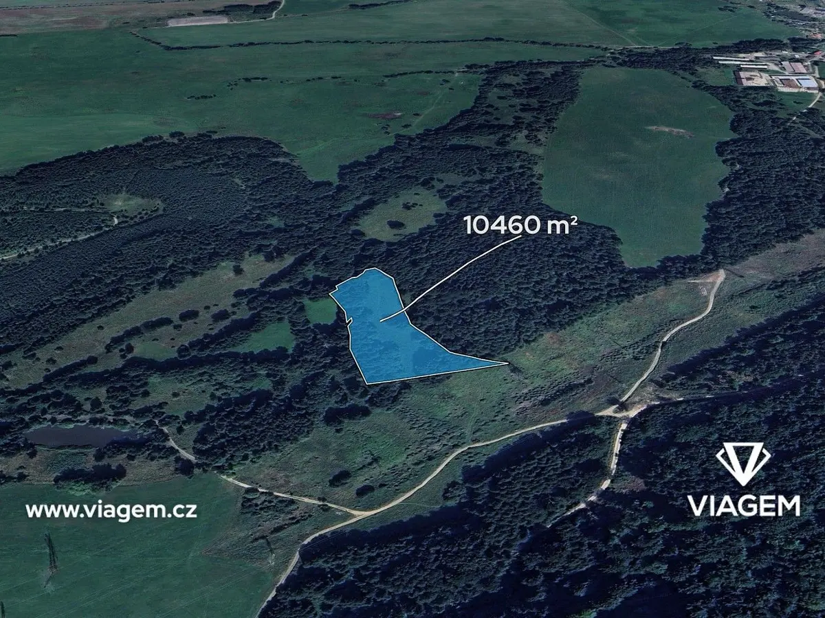 Prodej pozemku 10460 m², Vítkov u Sokolova · Sokolov