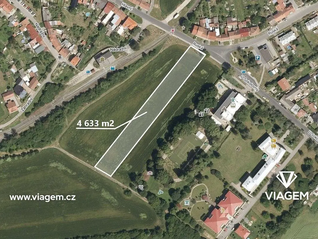 Prodej pozemku 4633 m², Čelechovice na Hané