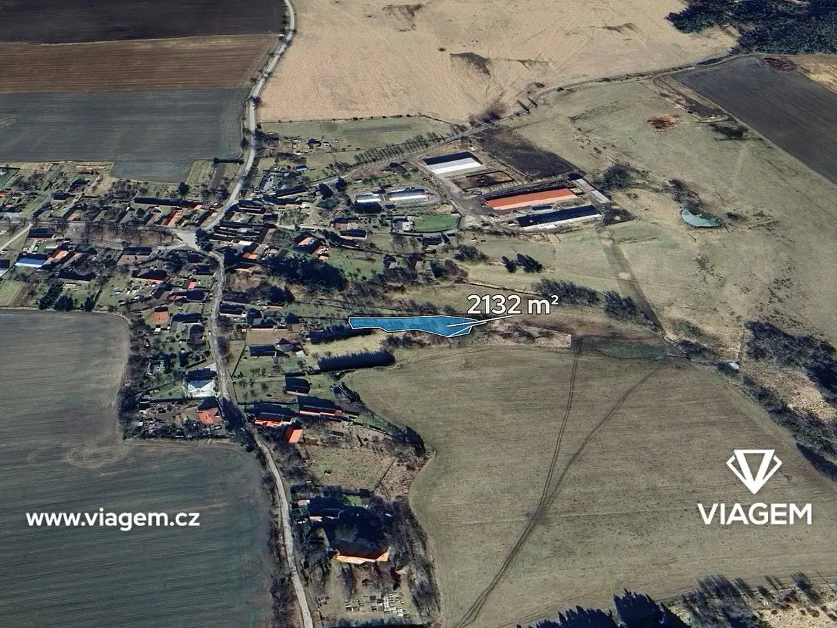 Prodej pozemku 355 m², Damnov · Bor