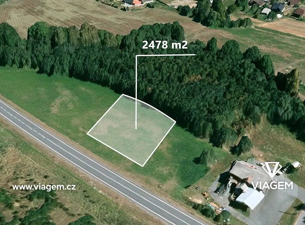 Prodej pozemku 2478 m², Brantice
