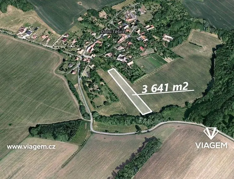 Prodej pozemku 1820 m², Dolní Těšice