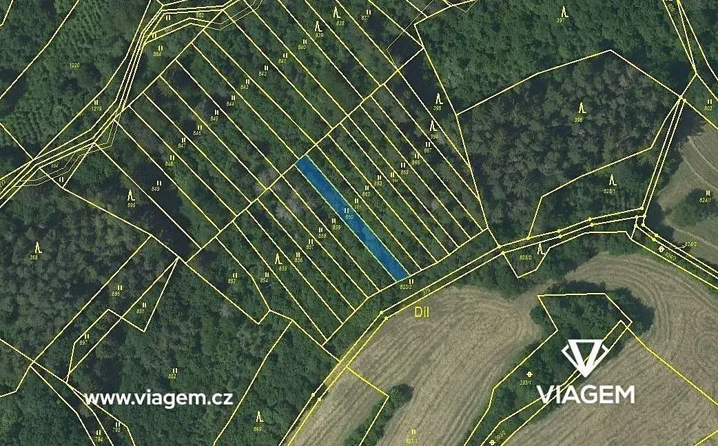 Prodej pozemku 397 m², Hájek u Tišnova · Tišnov