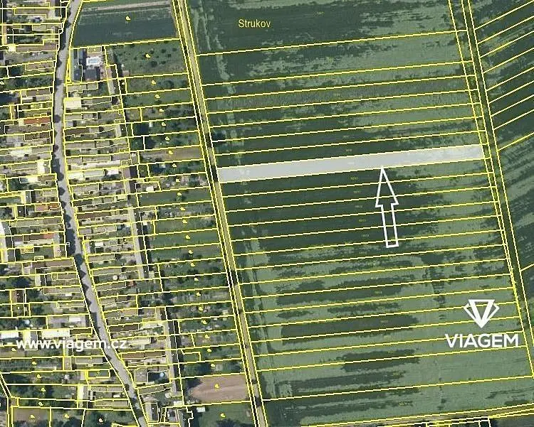 Prodej pozemku 464 m², Strukov