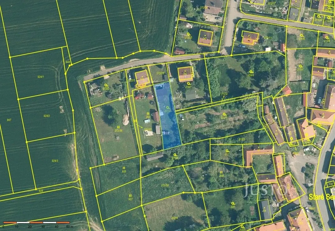 Prodej pozemku 659 m², Orlík nad Vltavou