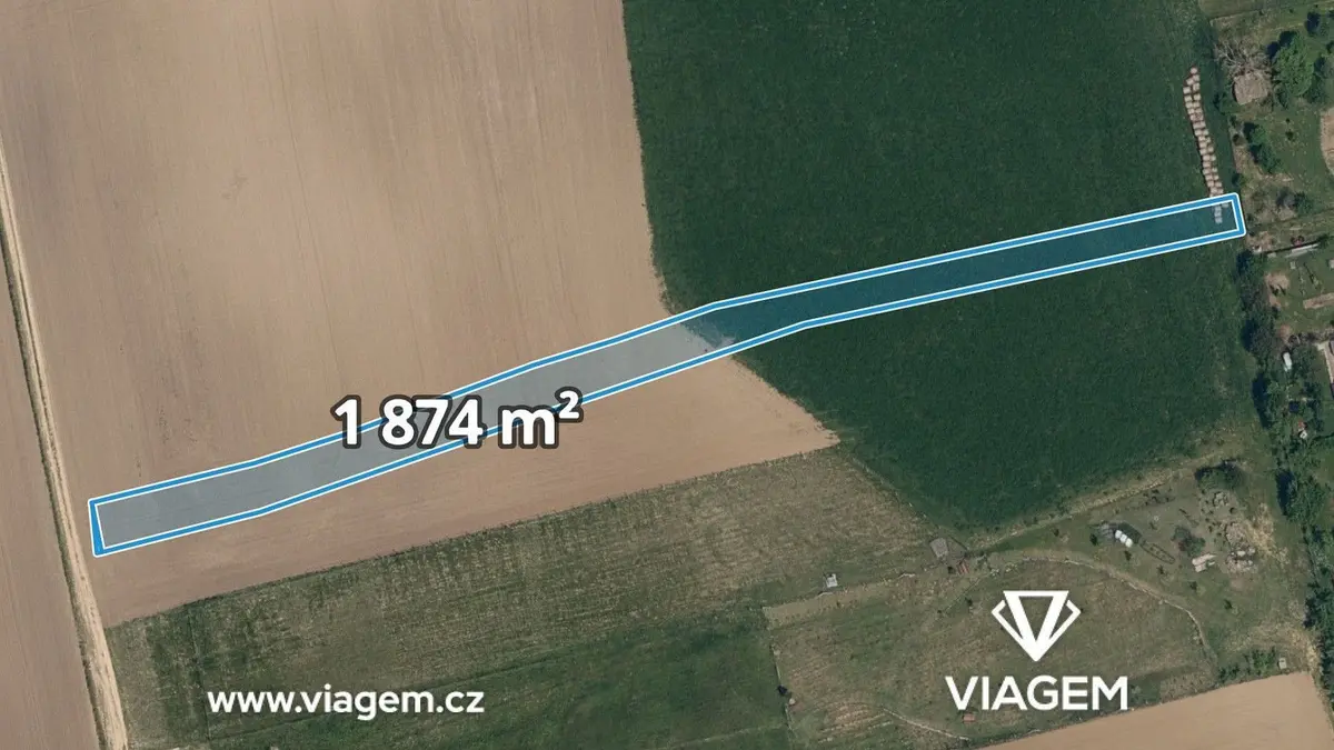 Prodej pozemku 1249 m², Kostelec u Kyjova · Kostelec