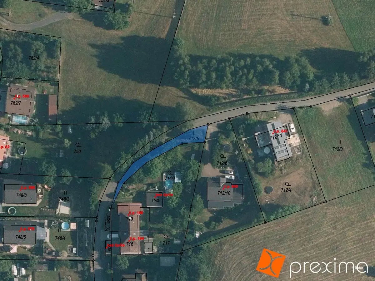 Prodej pozemku 207 m², Staré Pavlovice · Liberec