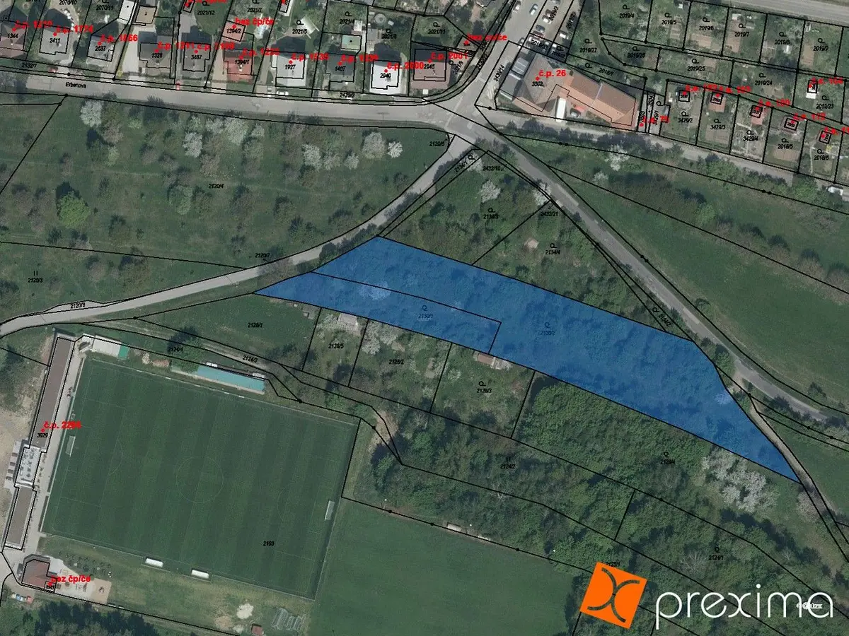 Prodej pozemku 1491 m², Hořice v Podkrkonoší · Hořice