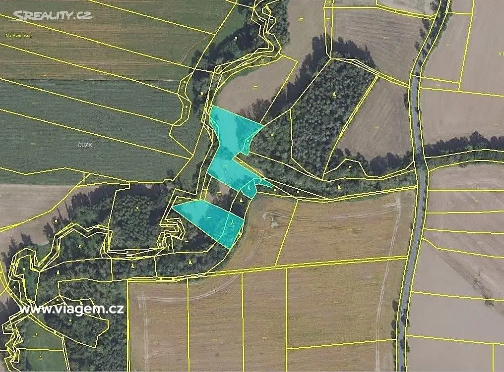 Prodej pozemku 4930 m², Benice