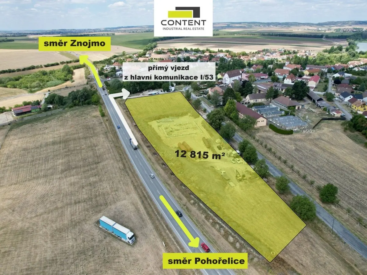 Prodej pozemku 12 m², Branišovice