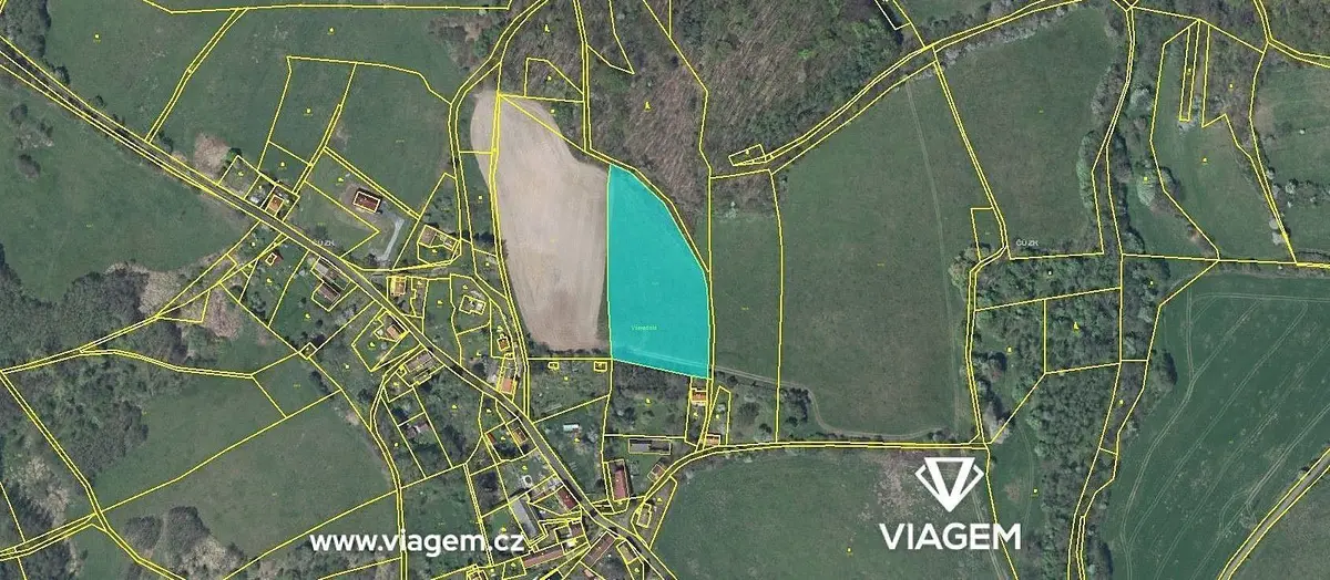 Prodej pozemku 7720 m², Řepčice · Třebušín