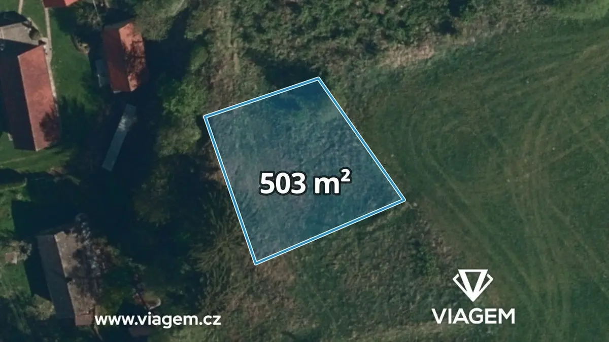 Prodej pozemku 503 m², Jersín · okres Jihlava