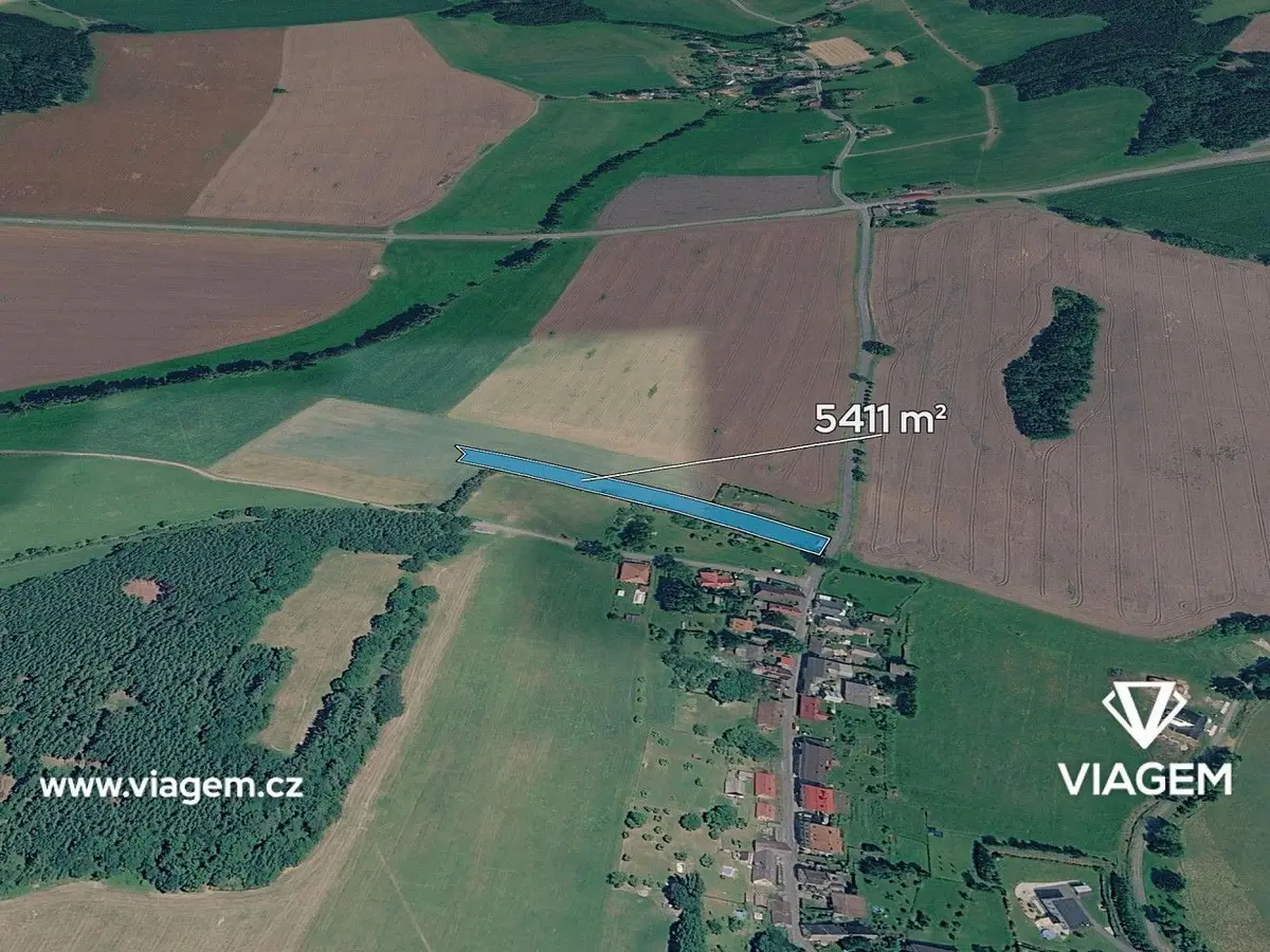 Prodej pozemku 2029 m², Dlažov