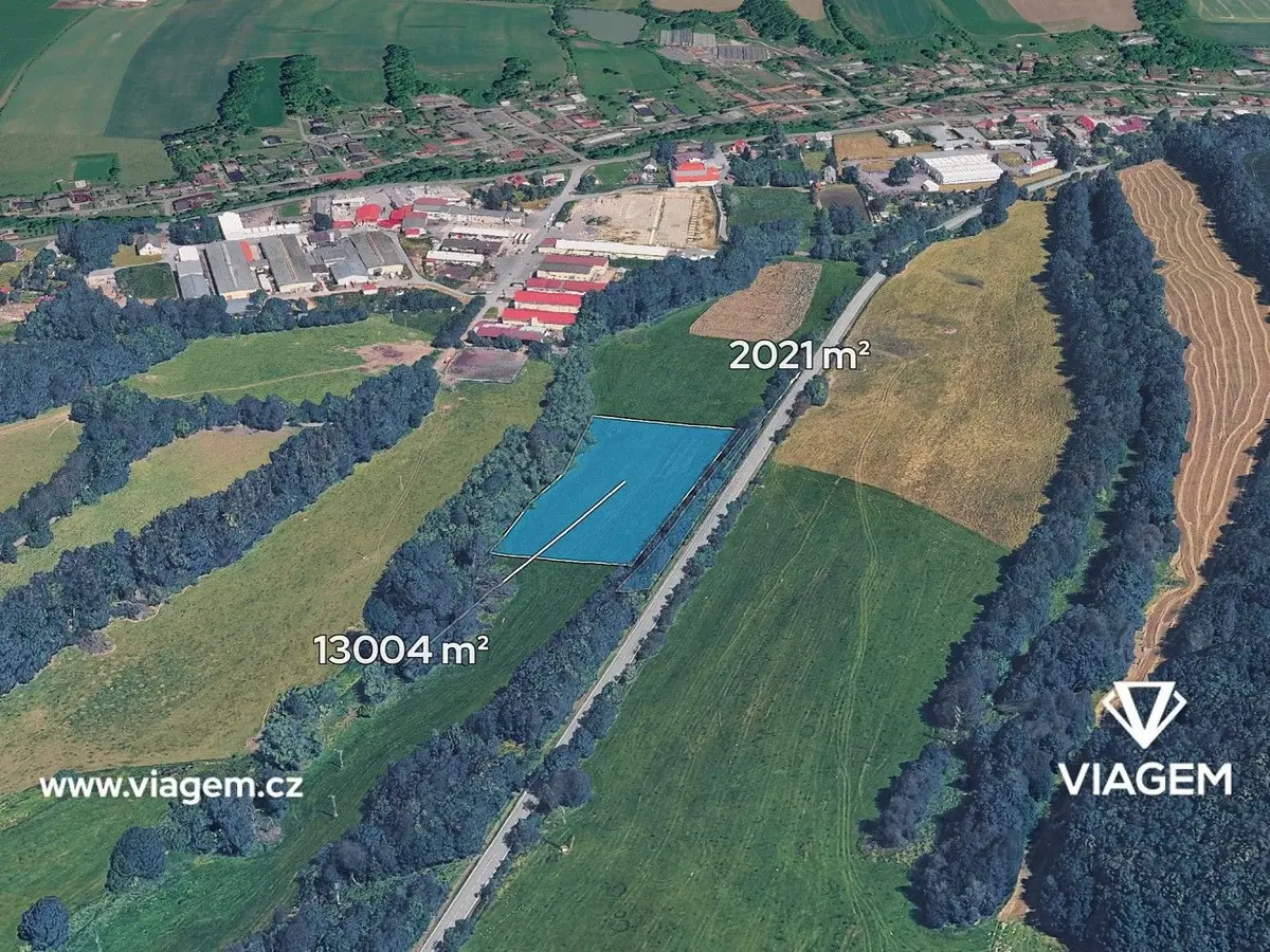 Prodej pozemku 15025 m², Jerlochovice · Fulnek