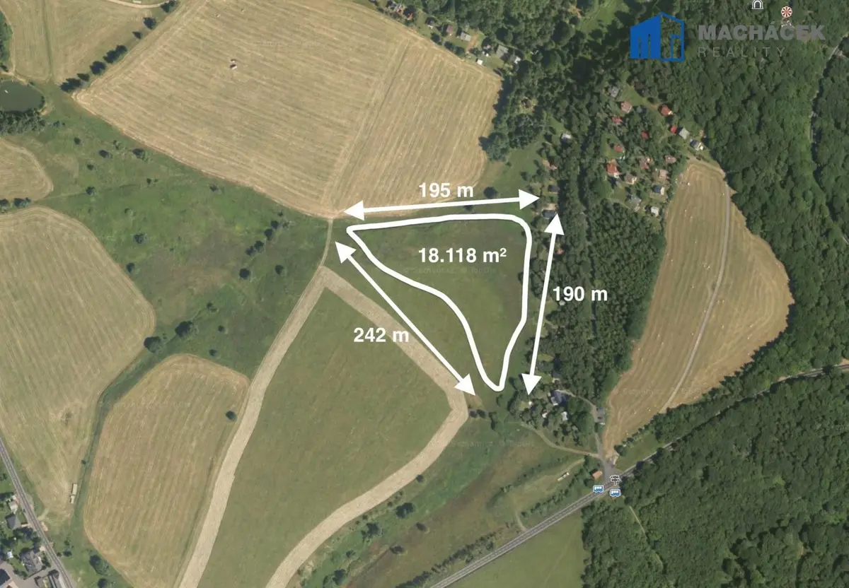 Prodej pozemku 13040 m², Nové Město u Mikulova · Moldava