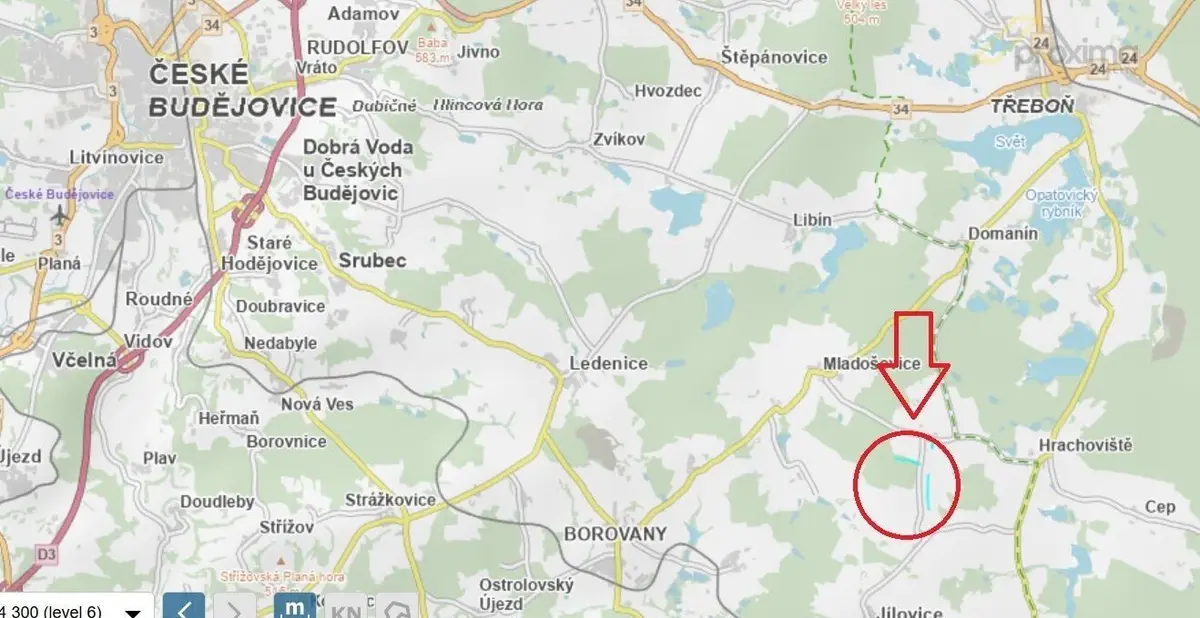 Prodej pozemku 18959 m², Kojákovice · Jílovice