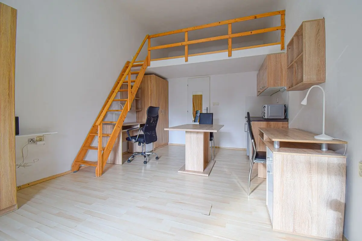 Pronájem bytu 1+kk 21 m², Václavská · Staré Brno · Brno