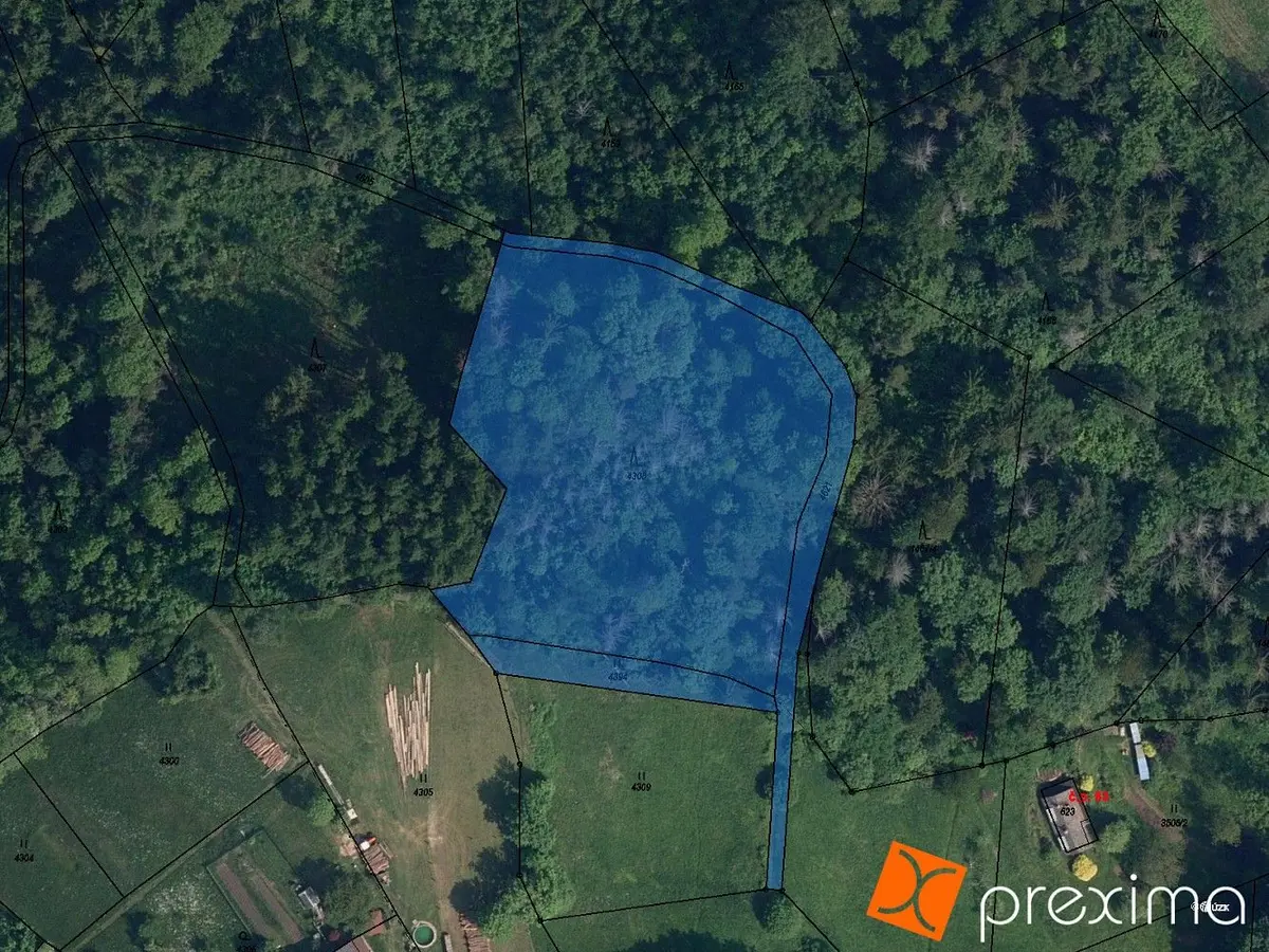 Prodej pozemku 3724 m², Koberovy
