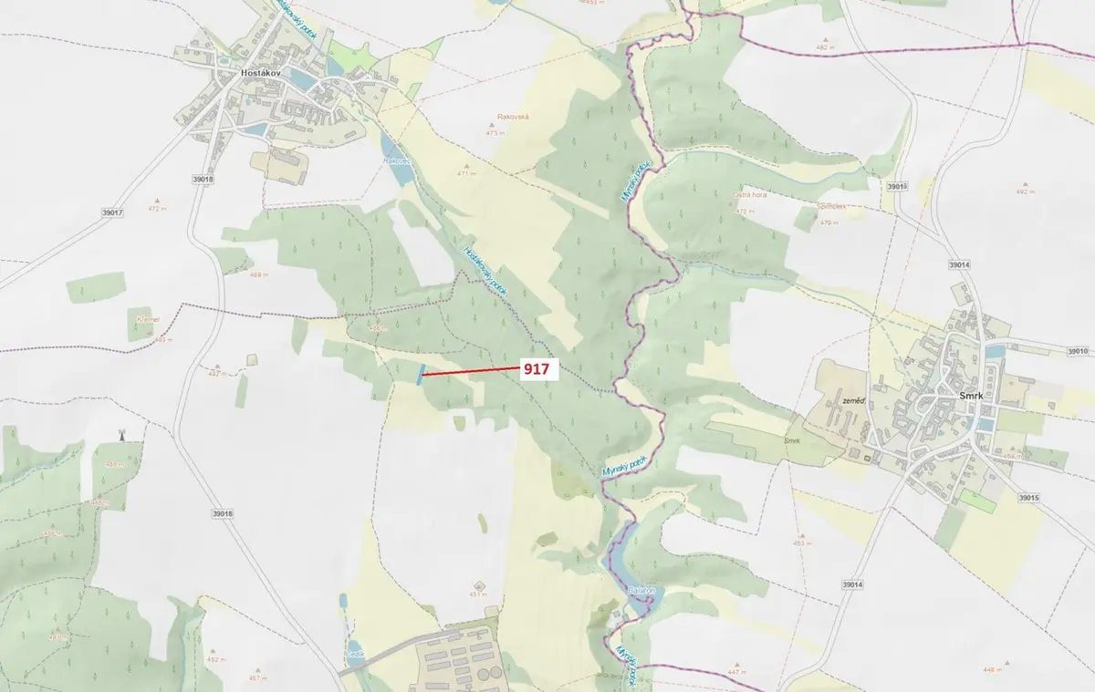 Prodej pozemku 586 m², Vladislav