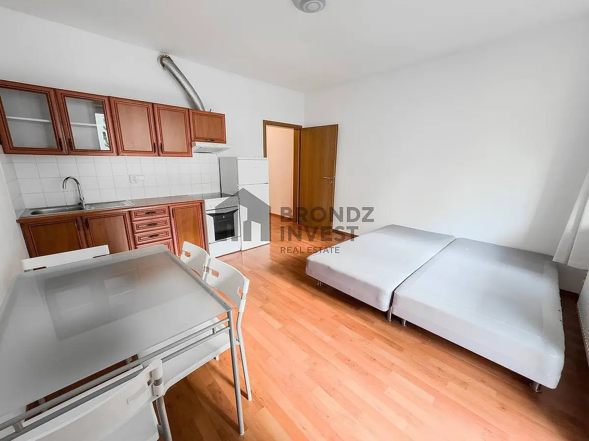 Pronájem bytu 1+kk 26 m², Mukařovského · Stodůlky