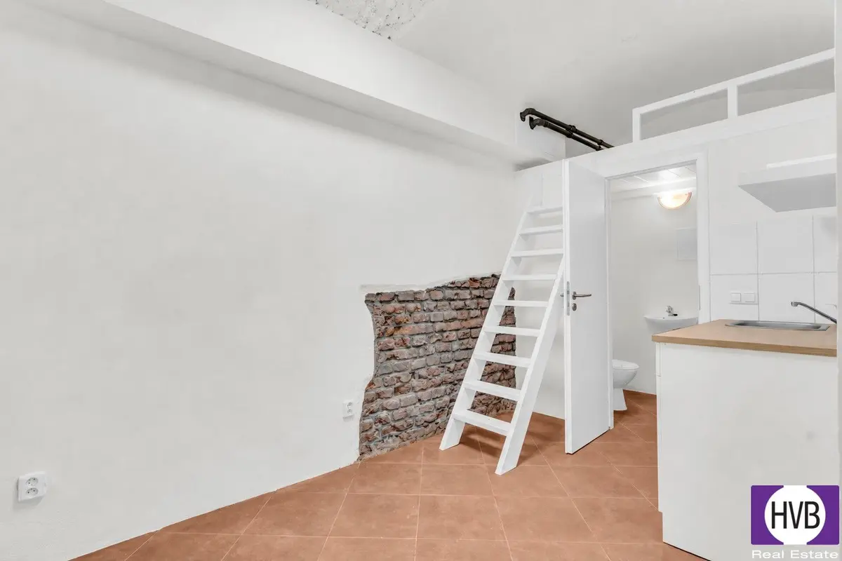 Prodej bytu 1+kk 16 m², Kladská · Vinohrady