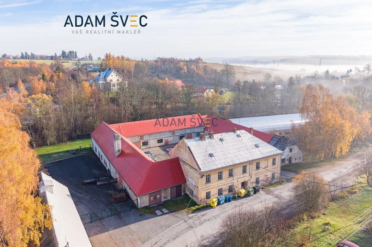 Prodej komerčního prostoru 809 m², Ondrášov · Moravský Beroun