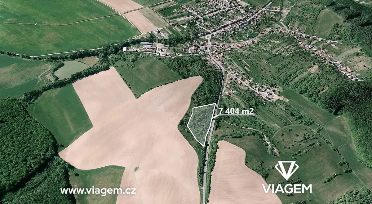 Prodej pozemku 1527 m², Pašovice na Moravě · Pašovice