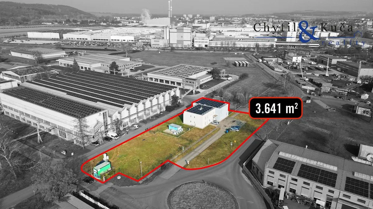 Prodej komerčního prostoru 3641 m², Otrokovice
