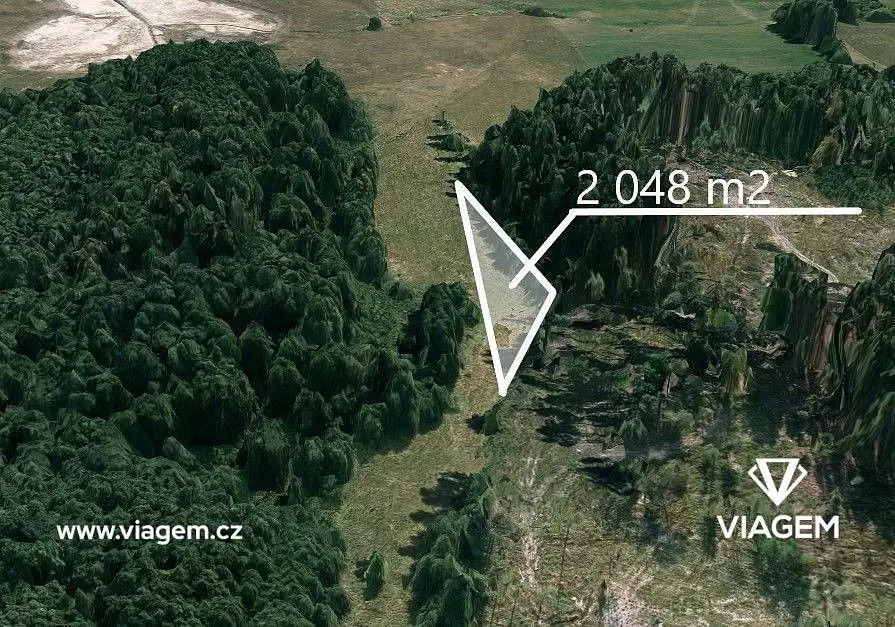 Prodej pozemku 682 m², Lichnov u Bruntálu · Lichnov